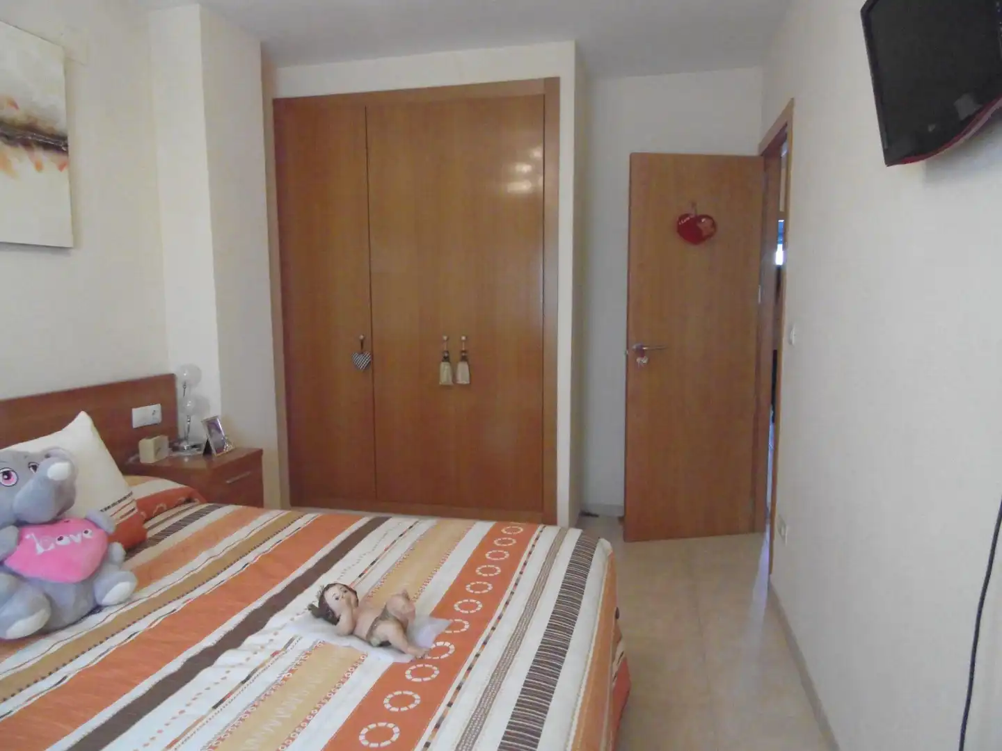 Dormitori de Casa adosada en venda en Costur amb Aire condicionat, Calefacció i Terrassa