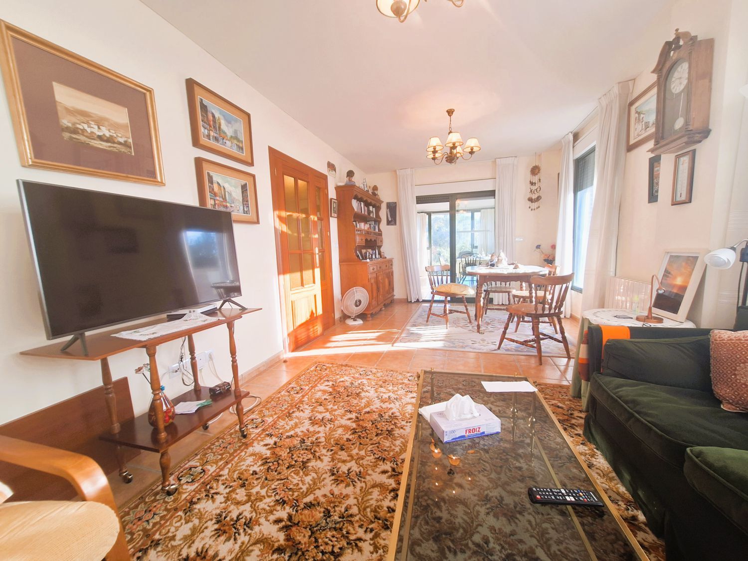 Sala d'estar de Casa o xalet en venda en Villanueva de Duero amb Calefacció, Terrassa i Traster