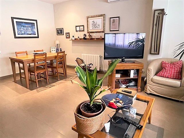 Living room of Single-family semi-detached for sale in Sant Boi de Llobregat  with Air Conditioner, Terrace and Storage room