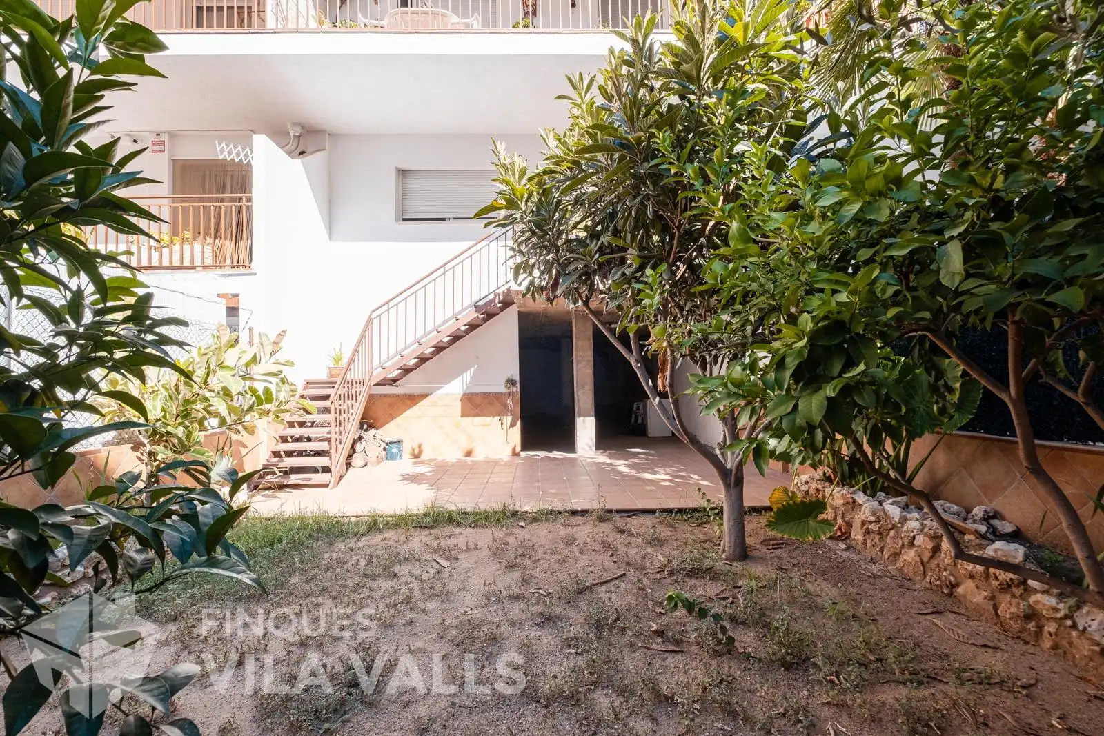 Vista exterior de Casa adosada en venda en Caldes de Montbui amb Aire condicionat, Calefacció i Jardí privat