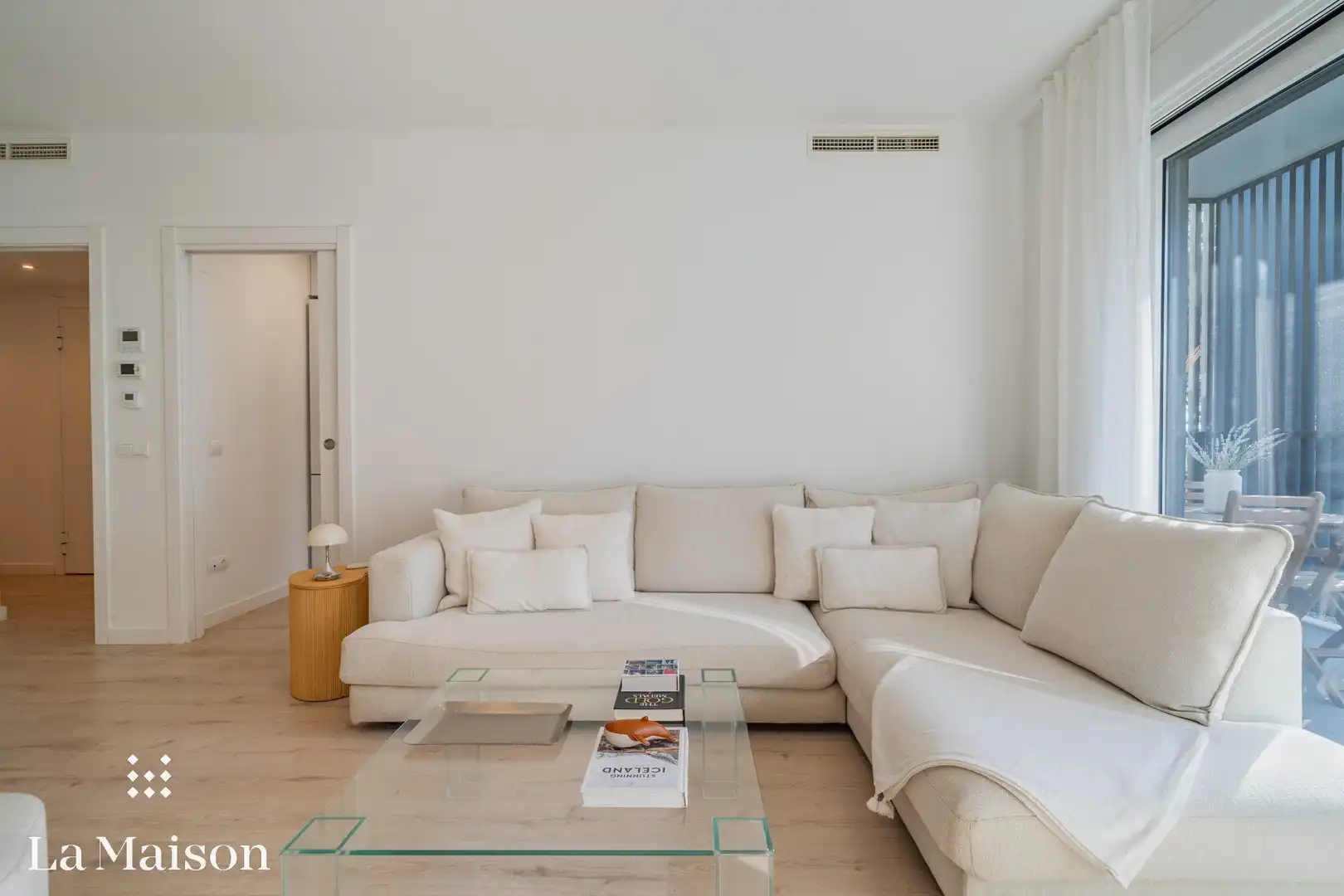 Wohnzimmer von Wohnung zum Verkauf in Sant Andreu de Llavaneres mit Heizung, Abstellraum und Balkon