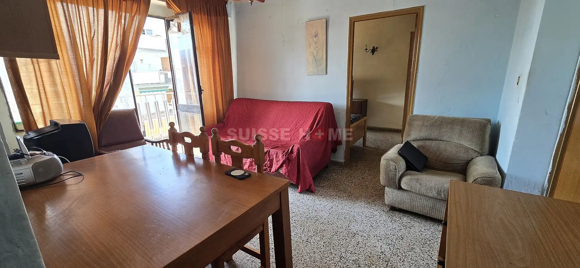 Sala de estar de Apartamento en venta en Vélez-Málaga con Terraza