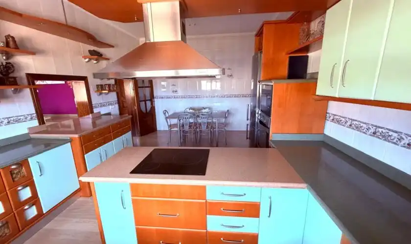 Küche von Haus oder Chalet zum Verkauf in Carboneras mit Klimaanlage, Heizung und Privatgarten