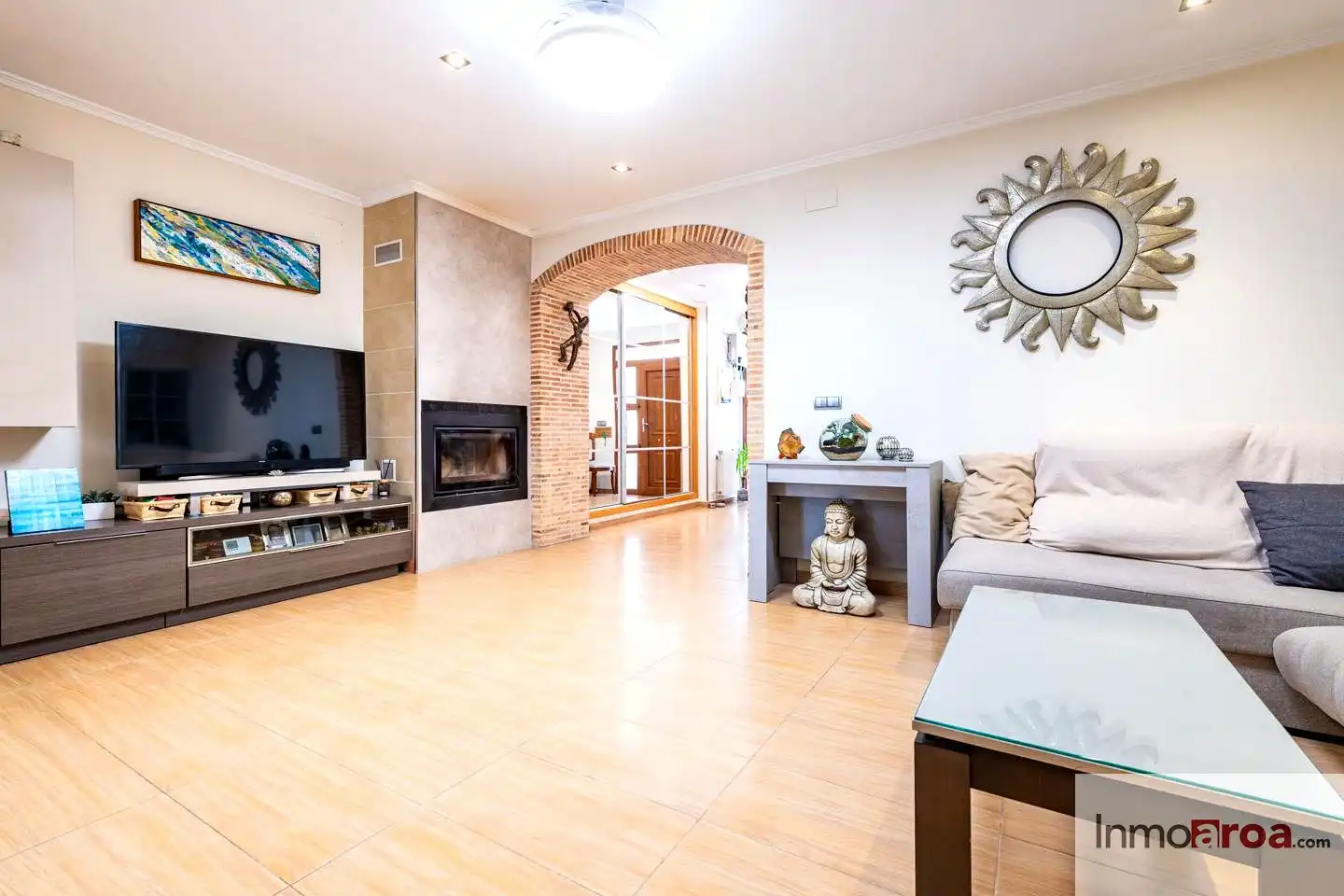 Wohnzimmer von Haus oder Chalet zum Verkauf in Bétera mit Klimaanlage und Terrasse