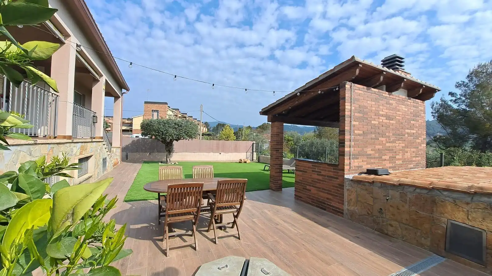 Terrassa de Casa o xalet en venda en Abrera amb Aire condicionat, Calefacció i Jardí privat