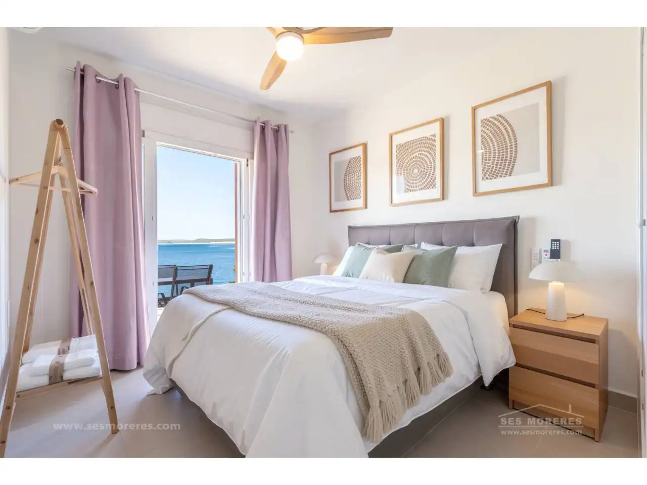 Bedroom of Apartments for sale in Es Mercadal  with Air Conditioner, Heating and Terrace