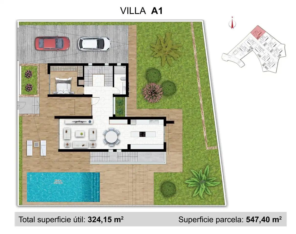 Houses for sale in La Nucia  with Private garden, Terrace and Swimming Pool