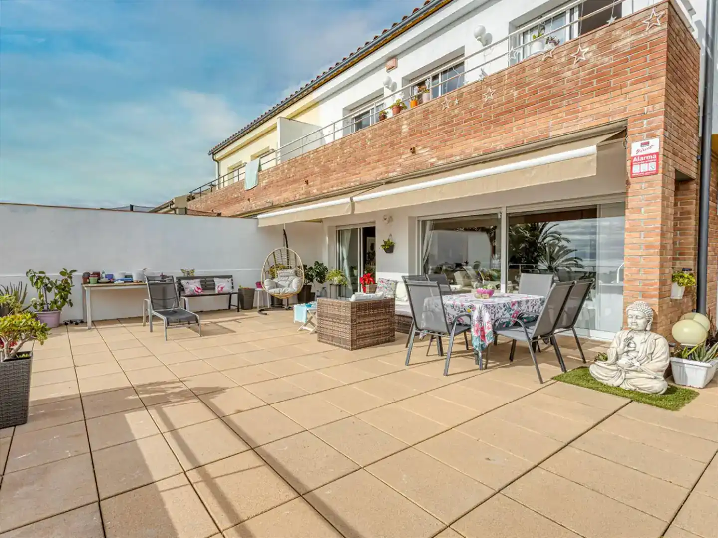 Terrace of Flat for sale in Lloret de Mar  with Air Conditioner, Swimming Pool and Balcony