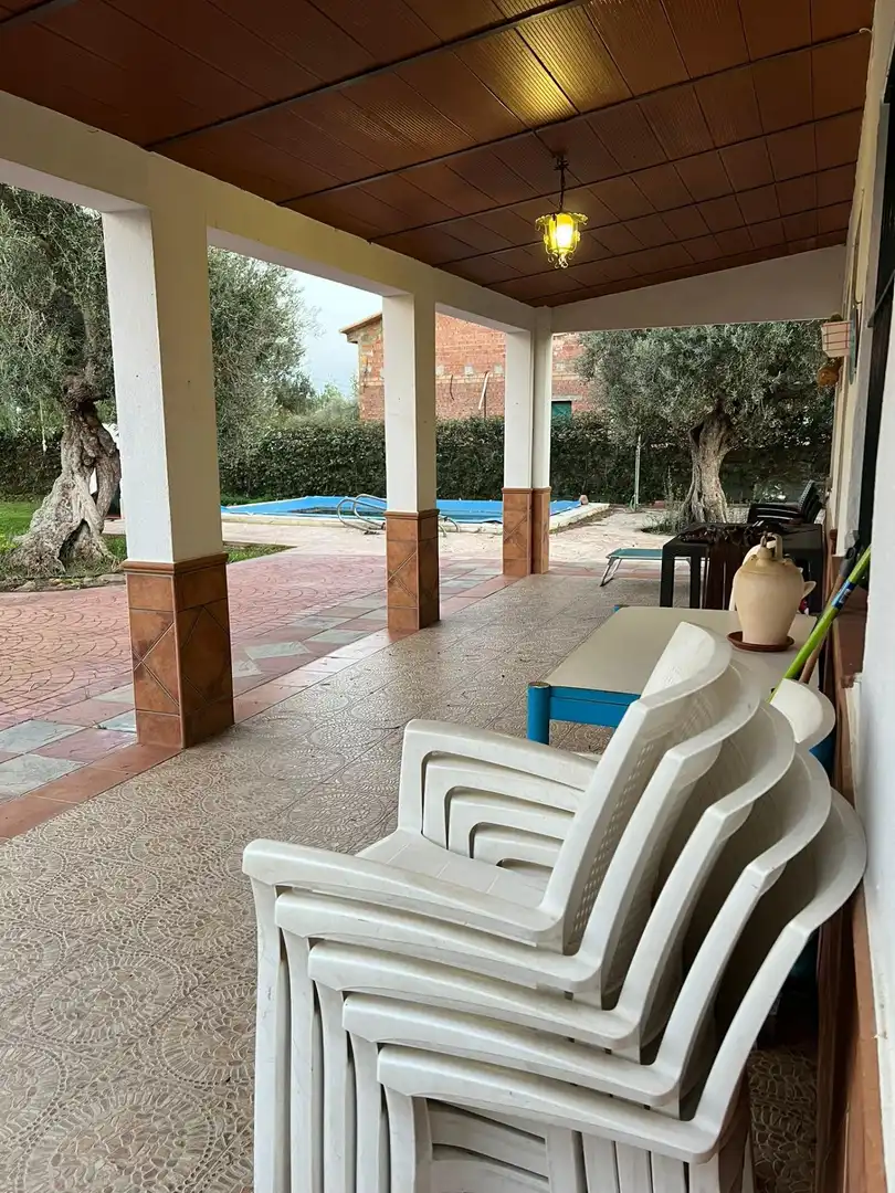 Terraza de Casa o chalet en venta en Utrera con Aire acondicionado y Piscina