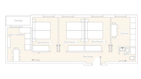 Foto 2 de Piso en venta en Calle Panamá, El Pilar, Vitoria - Gasteiz