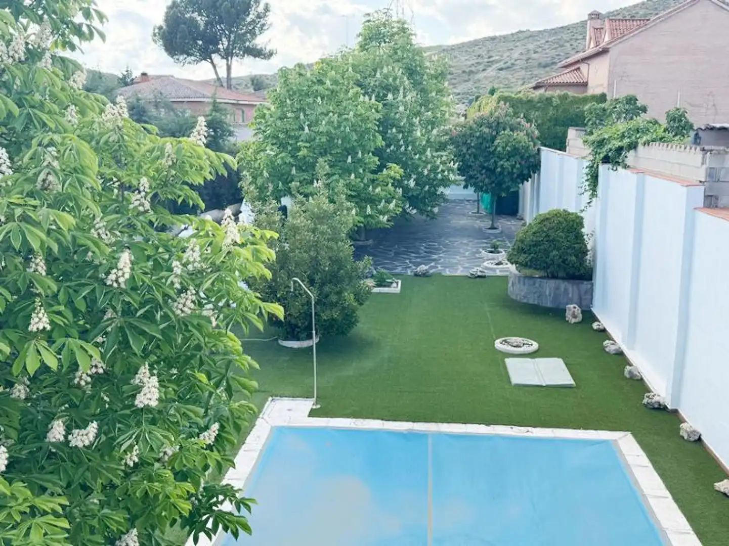 Piscina de Casa o chalet en venta en San Martín de la Vega con Aire acondicionado, Calefacción y Jardín privado