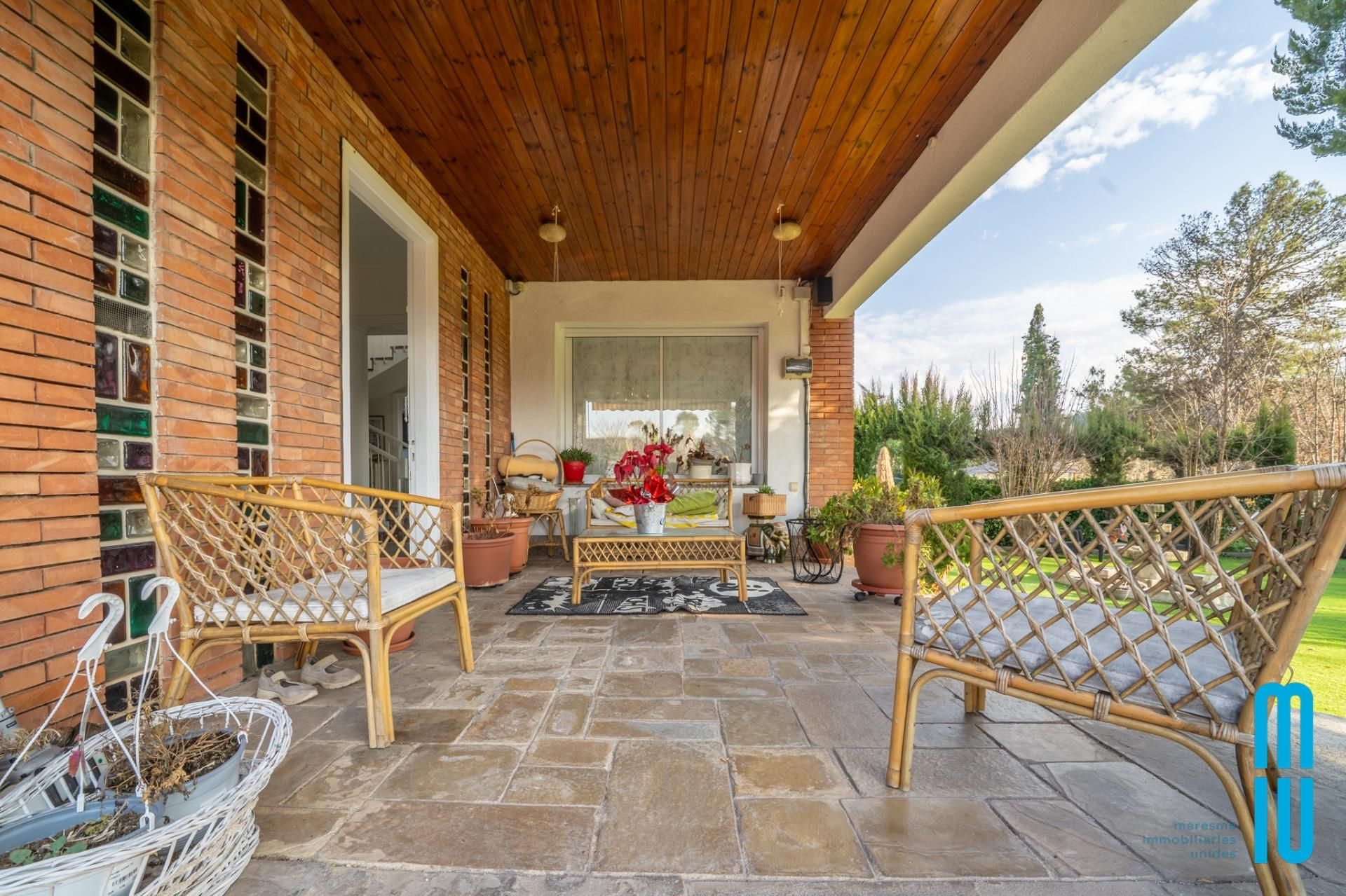 Terrace of House or chalet for sale in Sant Salvador de Guardiola  with Air Conditioner, Heating and Private garden