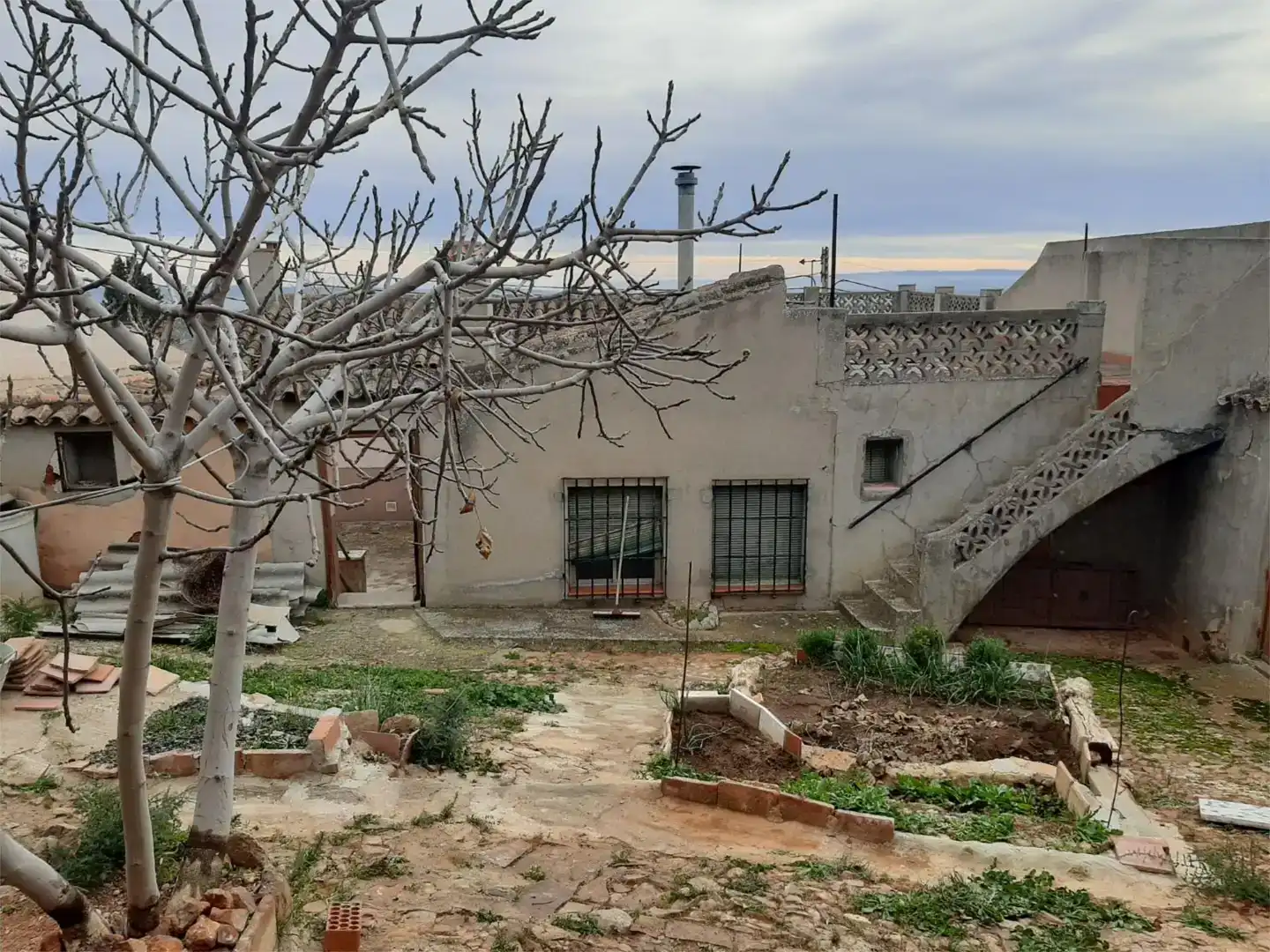 Vista exterior de Piso en venta en Los Yébenes con Jardín privado y Balcón