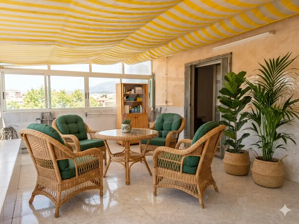 Terrace of Flat for sale in  Tarragona Capital  with Heating and Terrace
