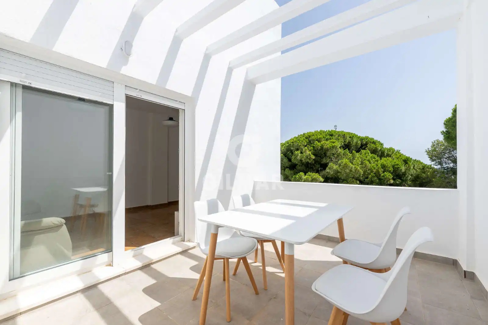 Terraza de Dúplex en venta en Barbate con Jardín privado, Piscina y Balcón