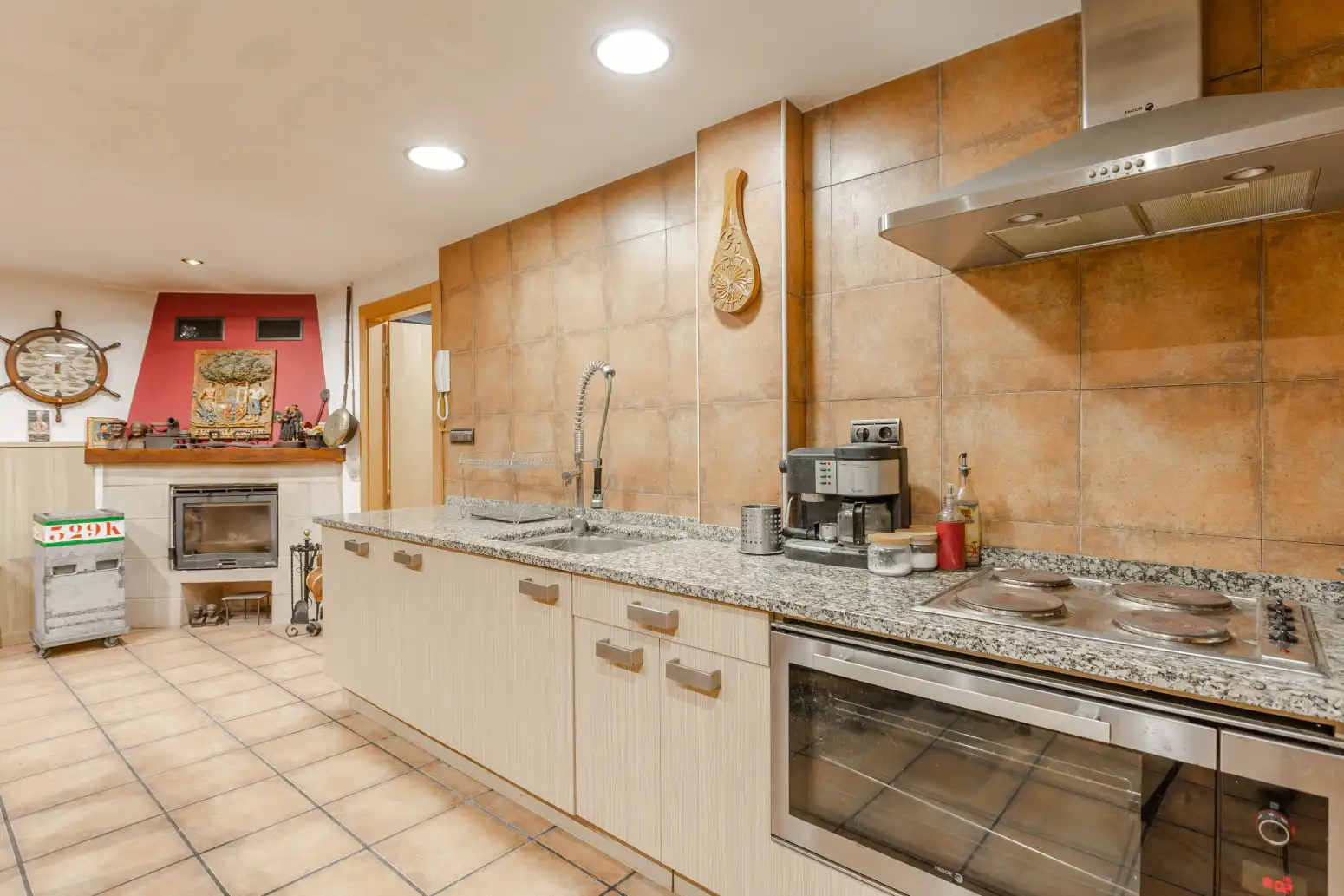Cuina de Casa o xalet en venda en Berrioplano / Berriobeiti amb Calefacció, Jardí privat i Parquet