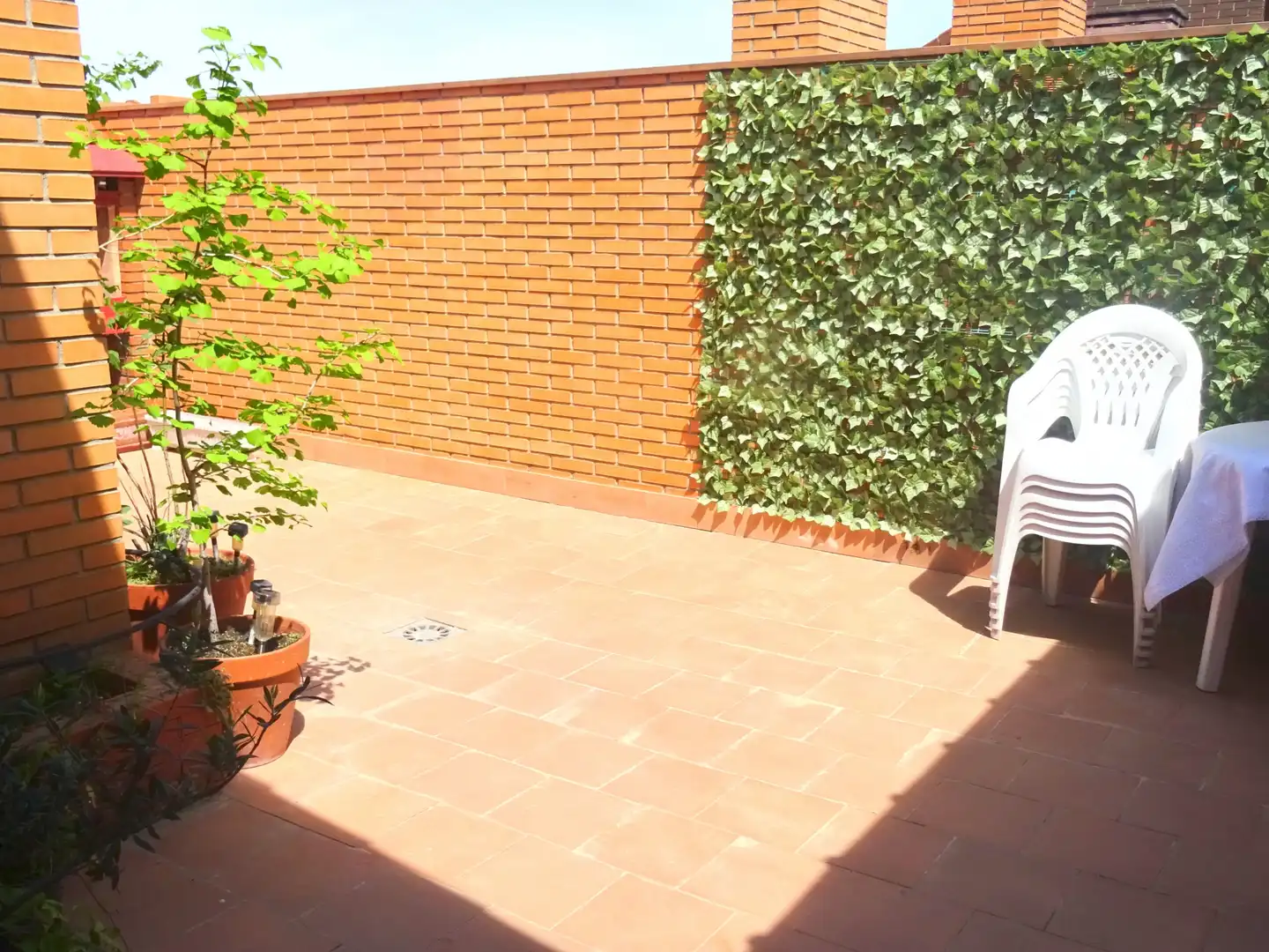Terrasse von Wohnung zur Miete in Tres Cantos mit Heizung, Terrasse und Abstellraum