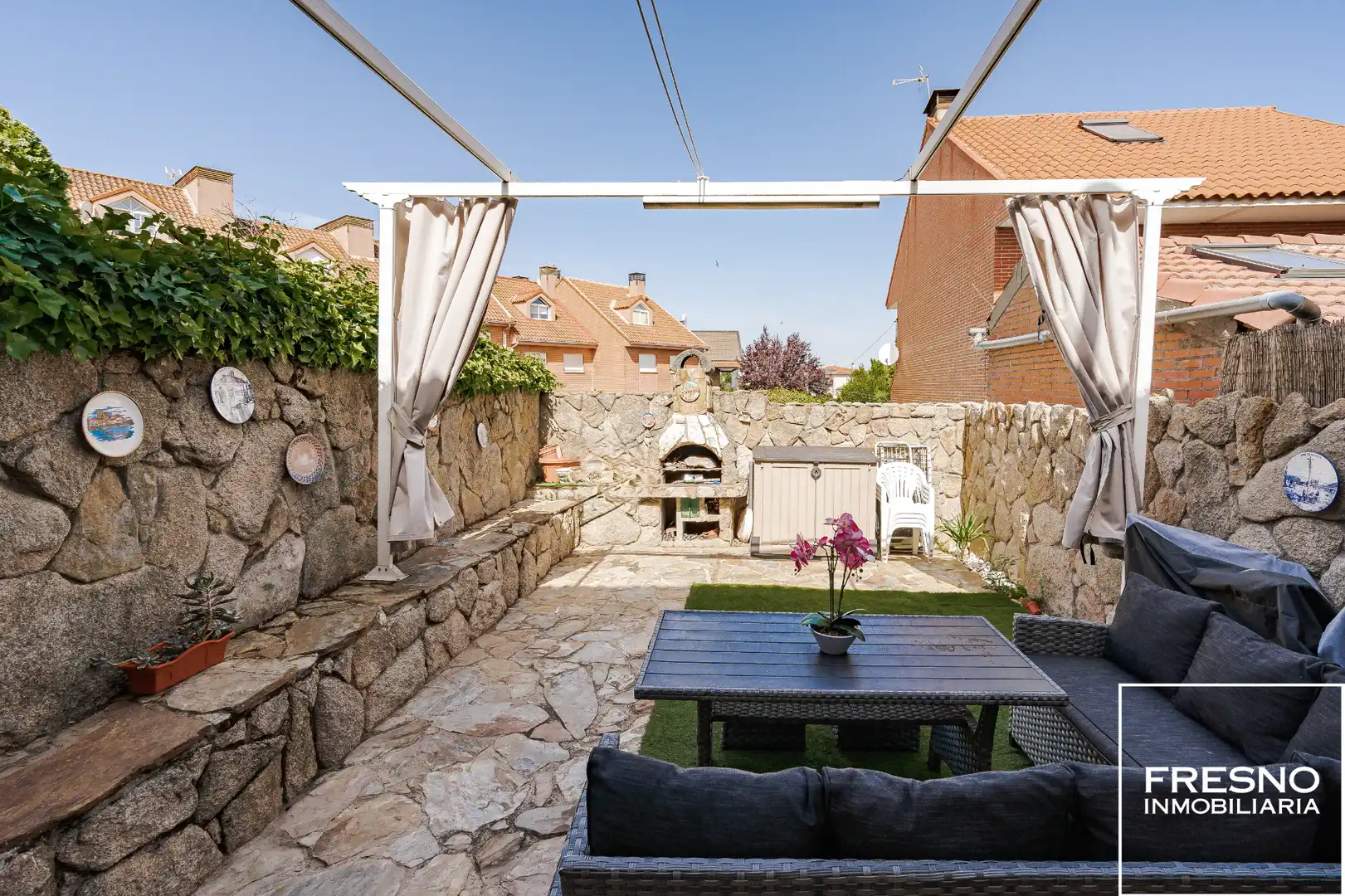 Terrassa de Casa o xalet en venda en Cobeña amb Aire condicionat, Calefacció i Jardí privat