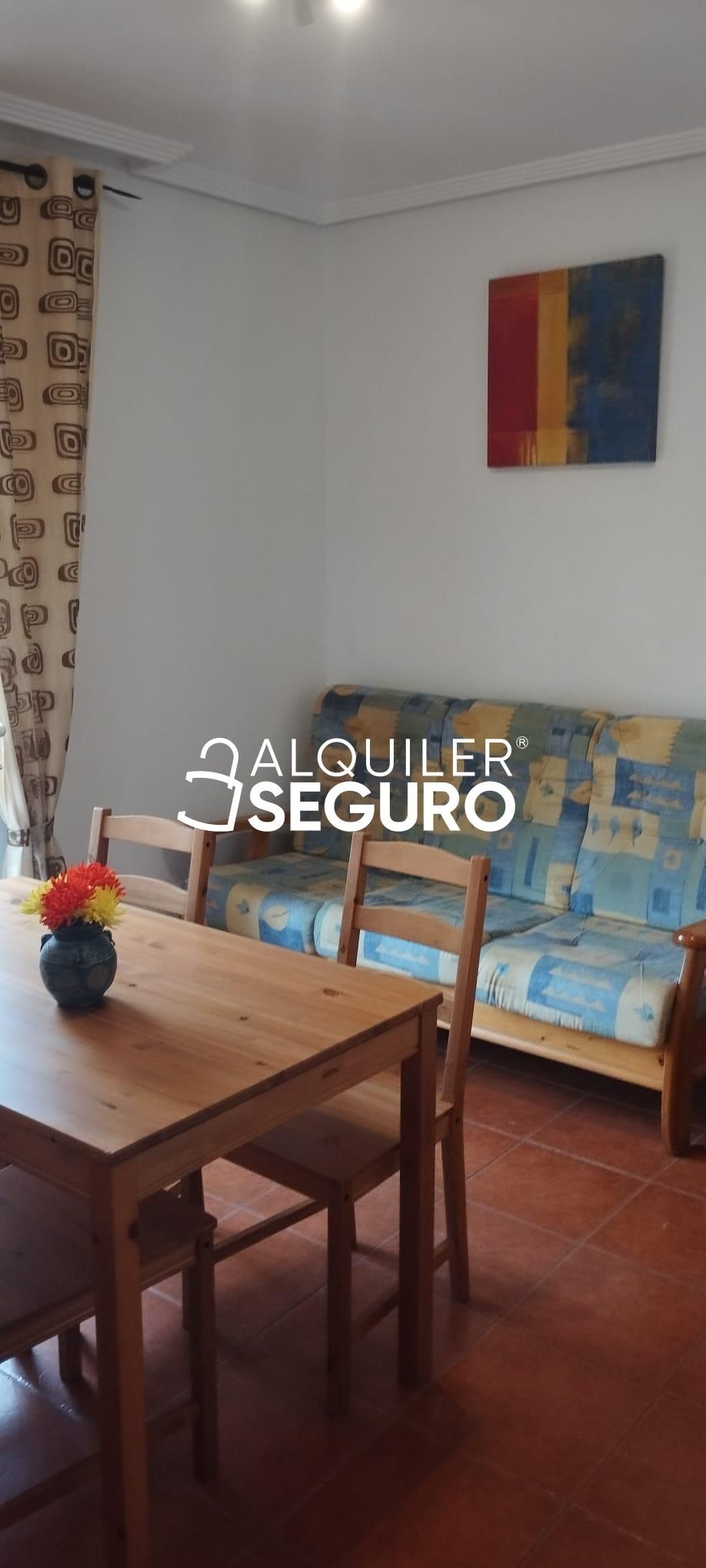 Wohnzimmer von Wohnung zur Miete in Valdemaqueda mit Terrasse, Abstellraum und Möbliert