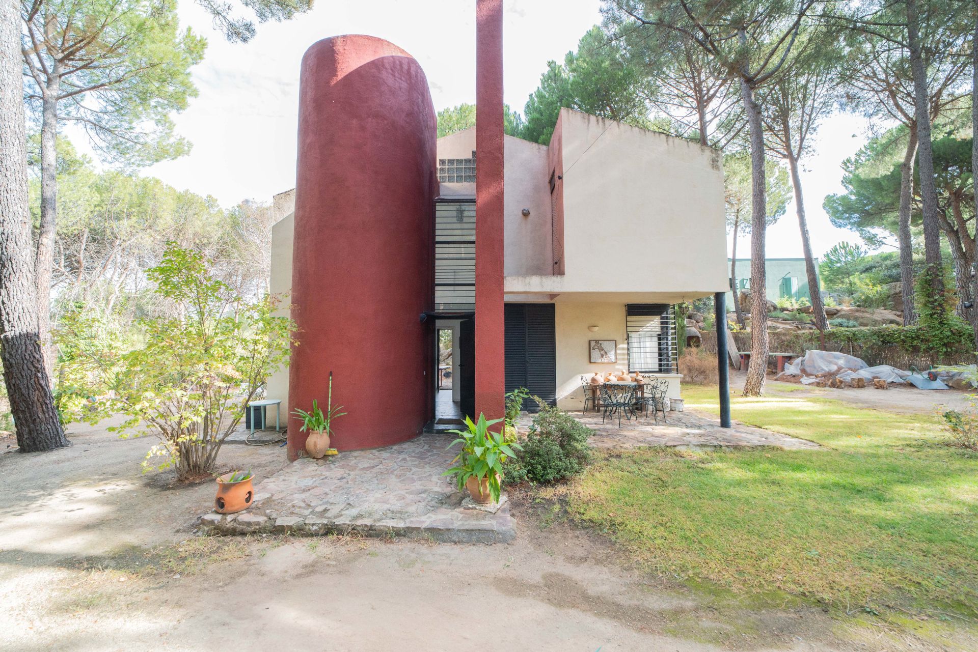 Vista exterior de Casa o xalet en venda en Sant Ramon amb Calefacció i Jardí privat