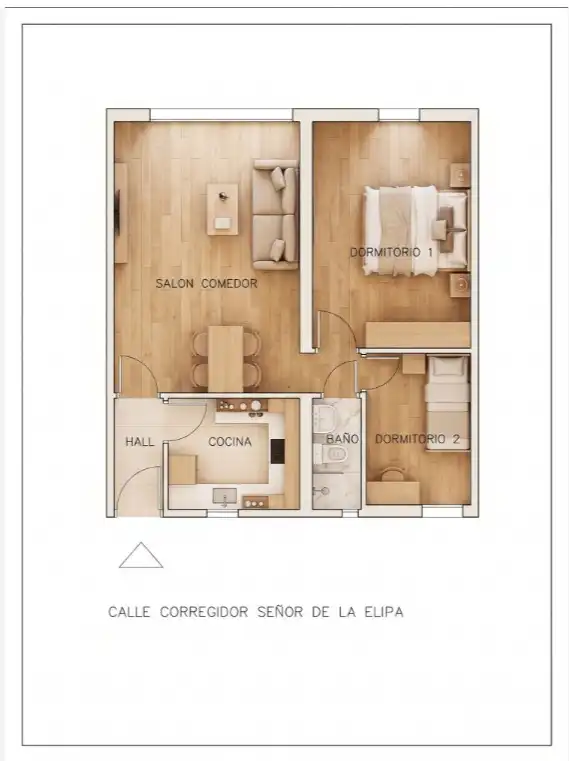 Piso en venta en Madrid con Aire acondicionado, Calefacción y Amueblado