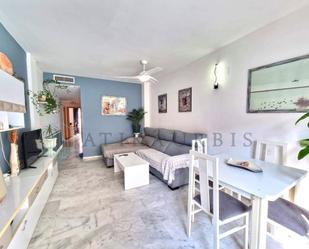 Living room of Flat for sale in Periana  with Air Conditioner and Swimming Pool