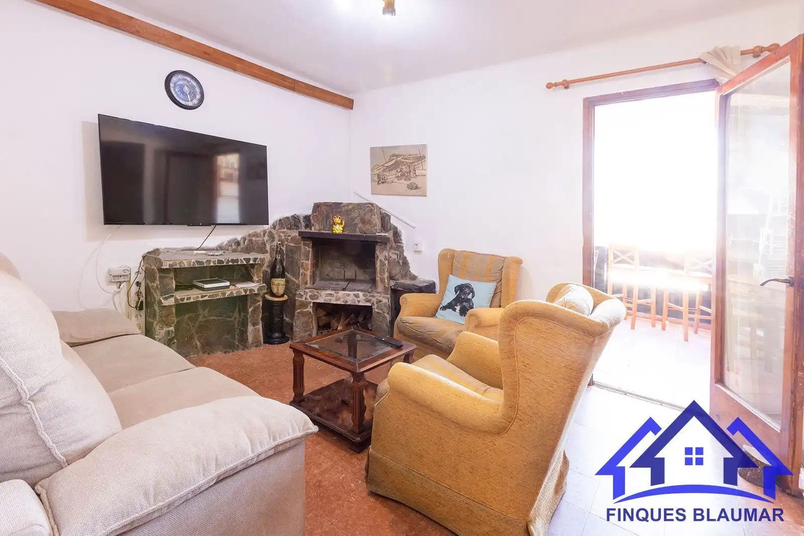 Sala de estar de Piso en venta en Arenys de Mar con Terraza