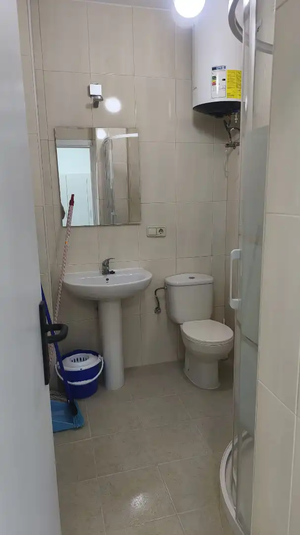 Bany de Loft de lloguer en Toledo amb Aire condicionat, Calefacció i Moblat