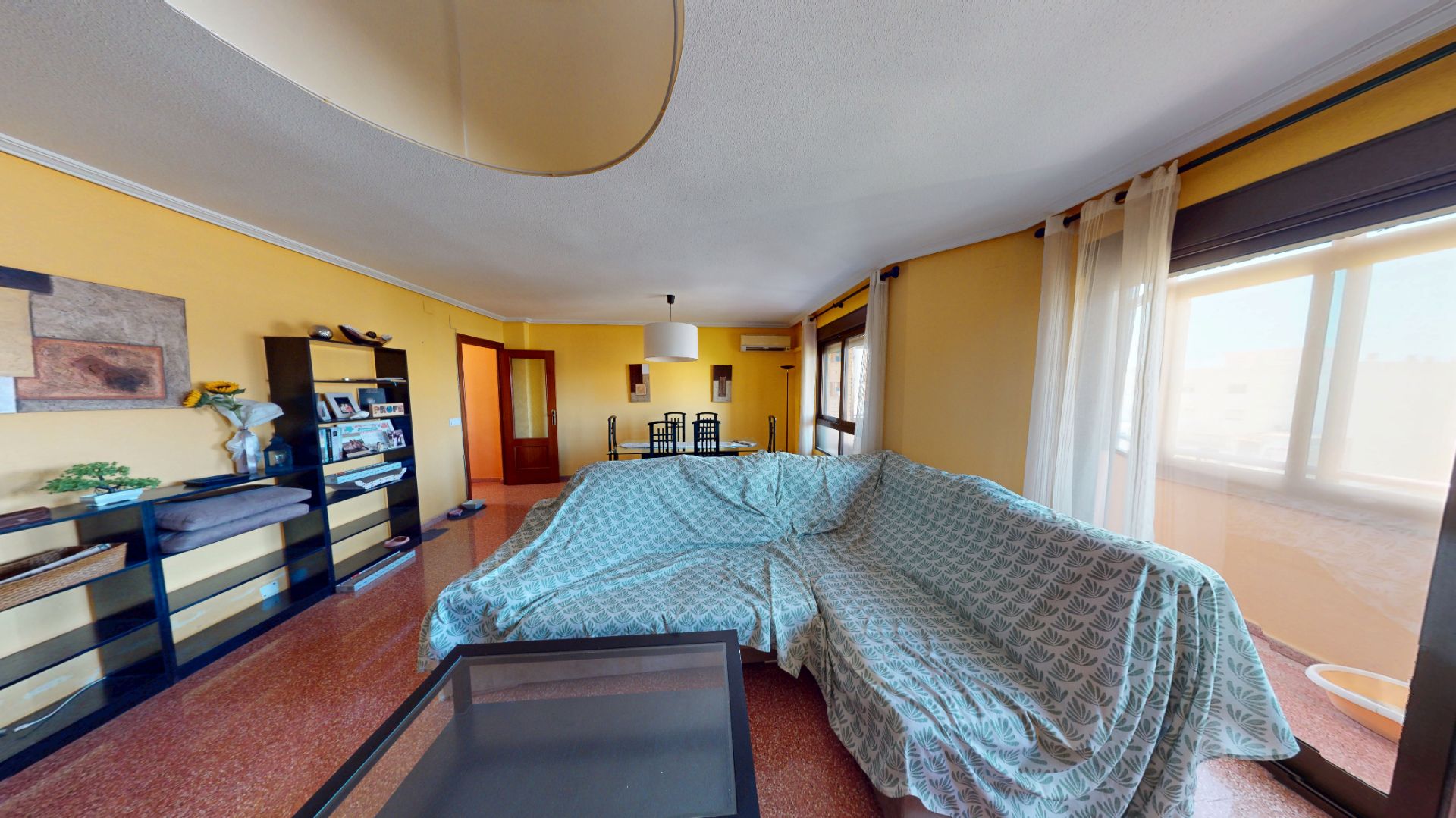 Living room of Flat for sale in San Vicente del Raspeig / Sant Vicent del Raspeig  with Air Conditioner, Furnished and Oven