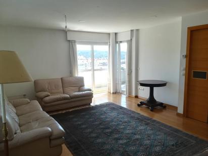 Living room of Duplex for sale in Santiago de Compostela   with Heating, Terrace and Storage room
