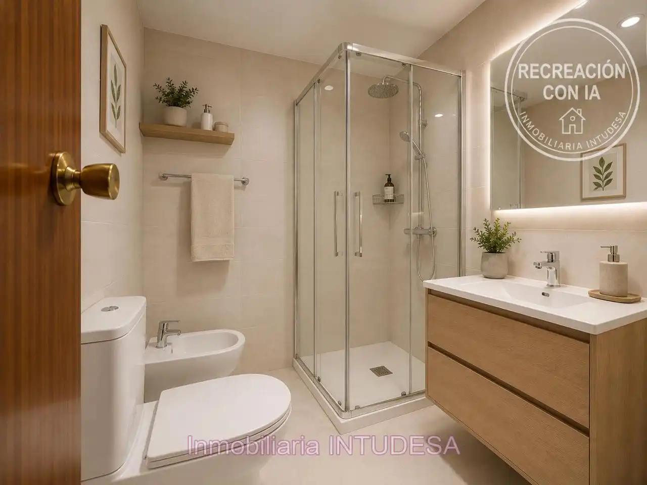 Bathroom of Flat for sale in Tudela  with Heating, Storage room and Balcony