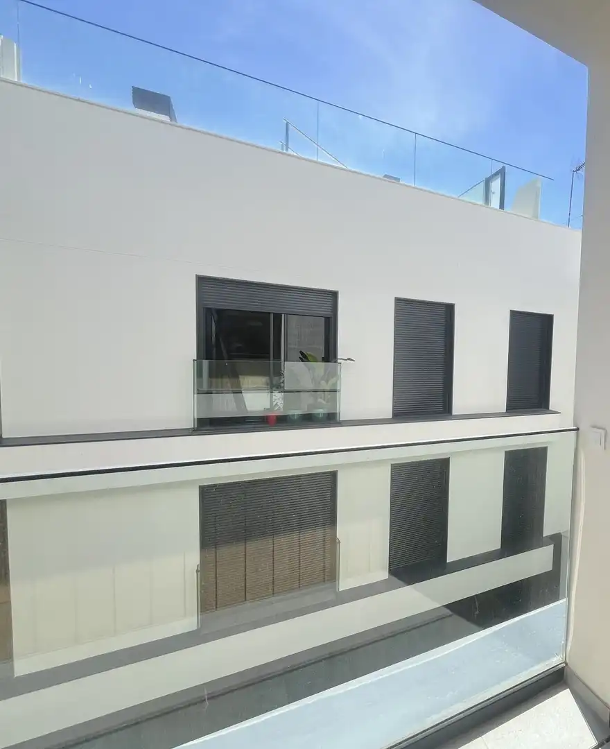 Balcony of Flat for rent in Sevilla  with Air Conditioner, Heating and Storage room