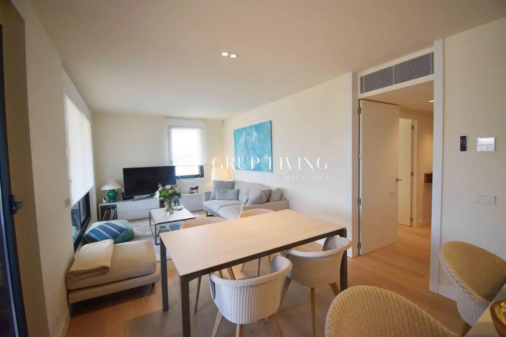 Außenansicht von Wohnung zur Miete in Sitges mit Heizung, Privatgarten und Parkett