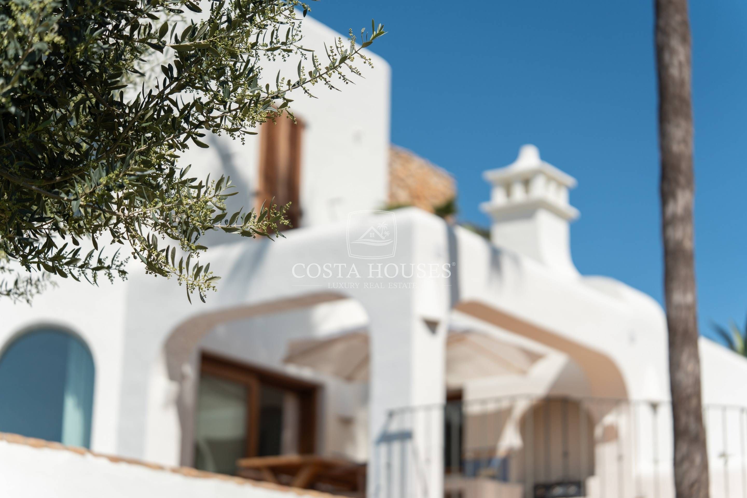 Exterior view of House or chalet for sale in Moraira  with Air Conditioner, Heating and Private garden