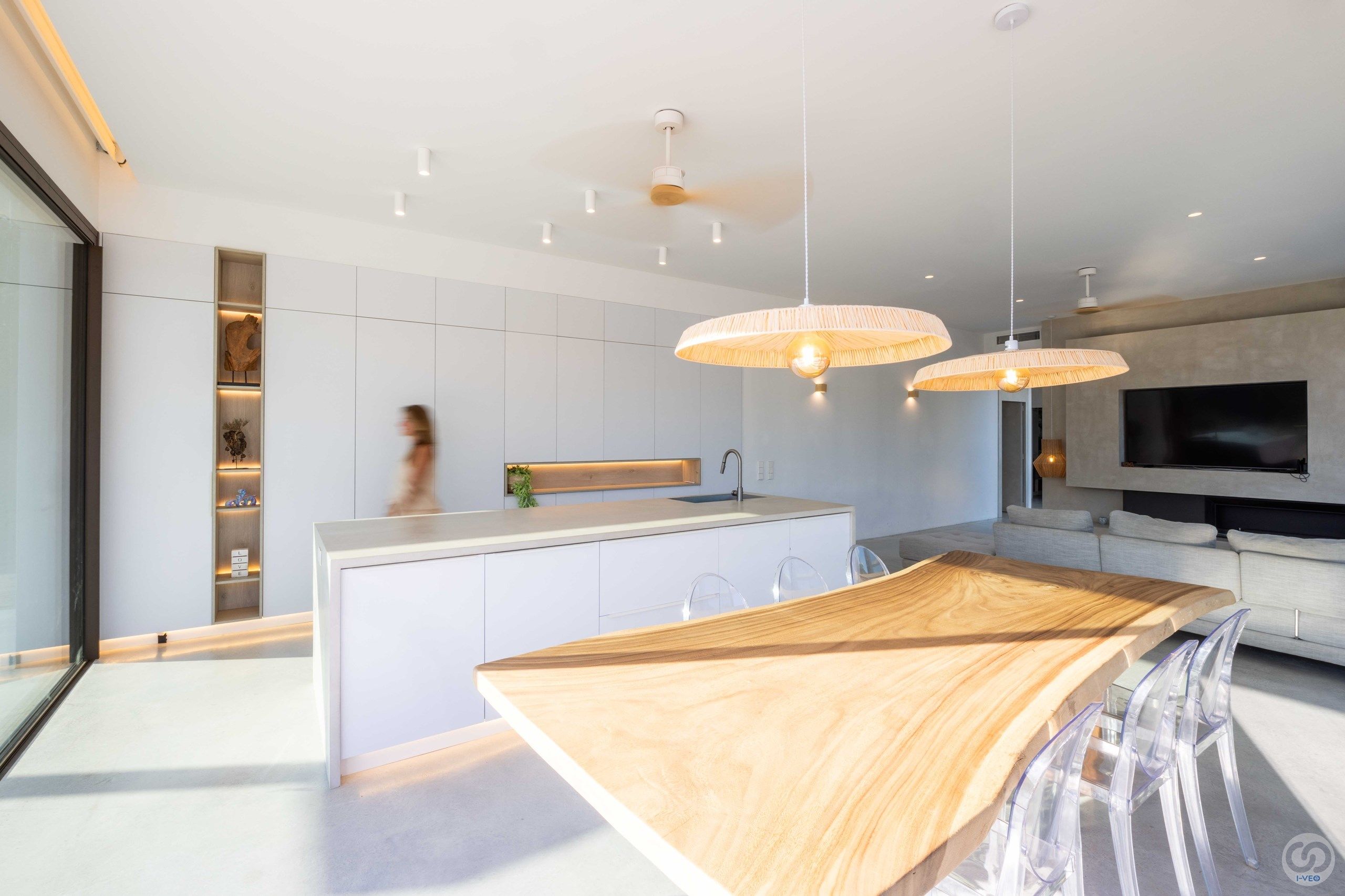 Cuina de Casa adosada en venda en Vilanova del Vallès amb Aire condicionat, Calefacció i Terrassa