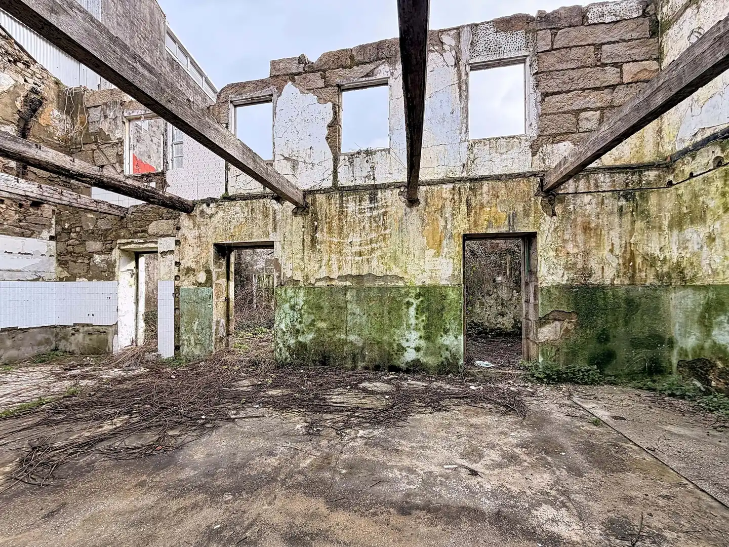 Vista exterior de Casa adosada en venta en Cambados con Aire acondicionado, Calefacción y Terraza