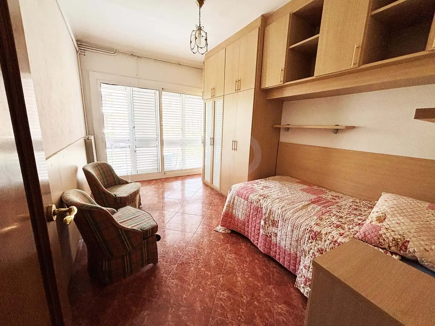Bedroom of Flat for rent in Barcelona  with Heating and Terrace