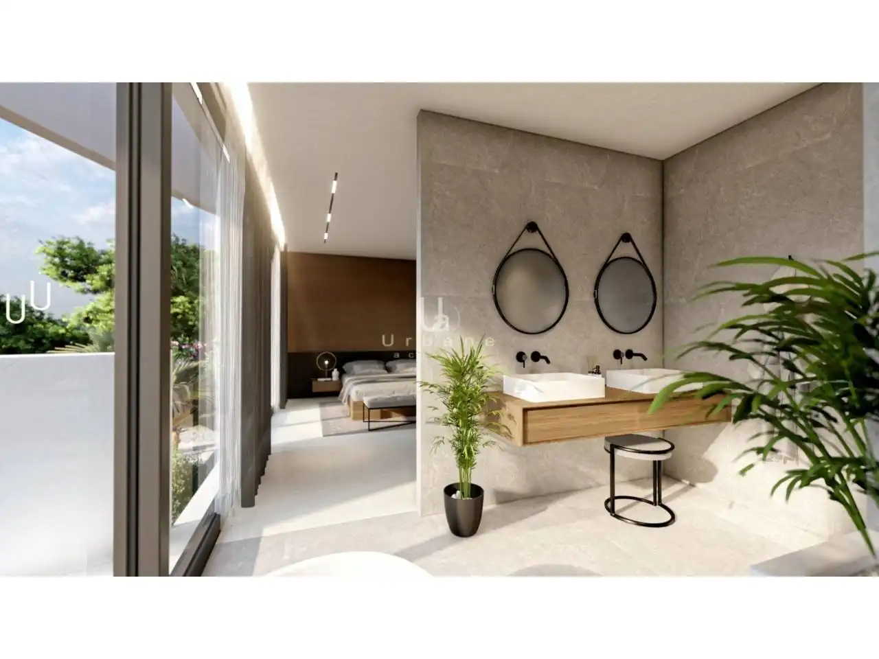 Baño de Casa o chalet en venta en Altea con Aire acondicionado, Jardín privado y Terraza