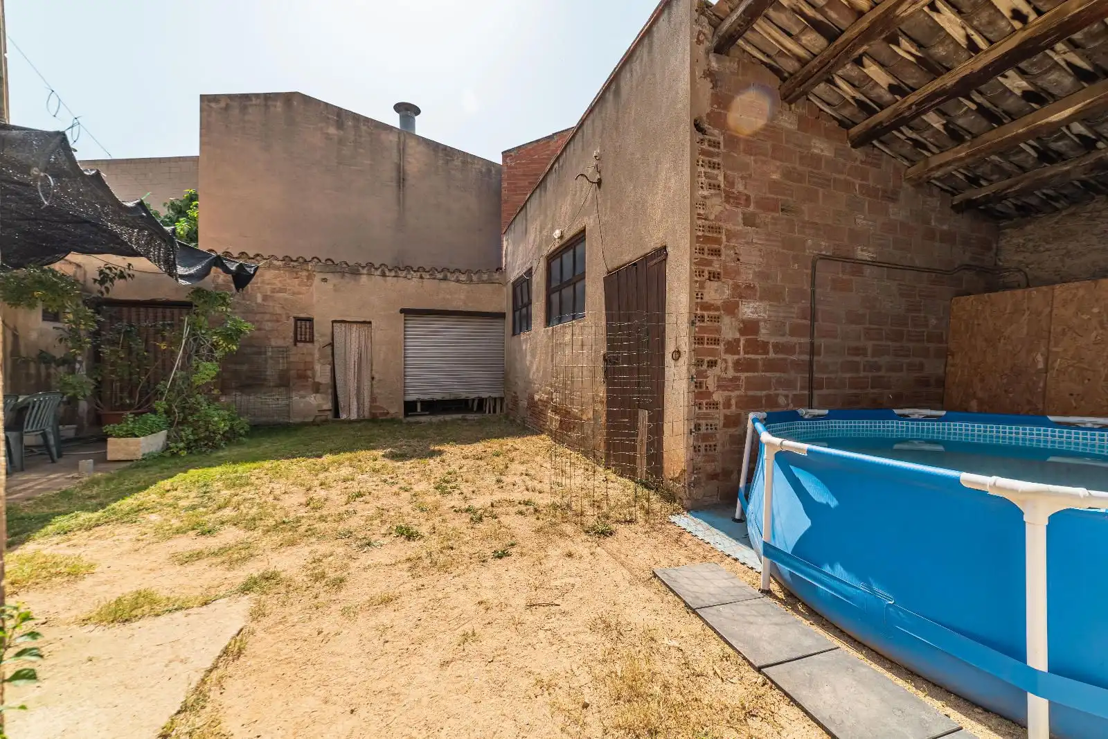 Vista exterior de Finca rústica en venda en La Garriga amb Calefacció, Jardí privat i Terrassa