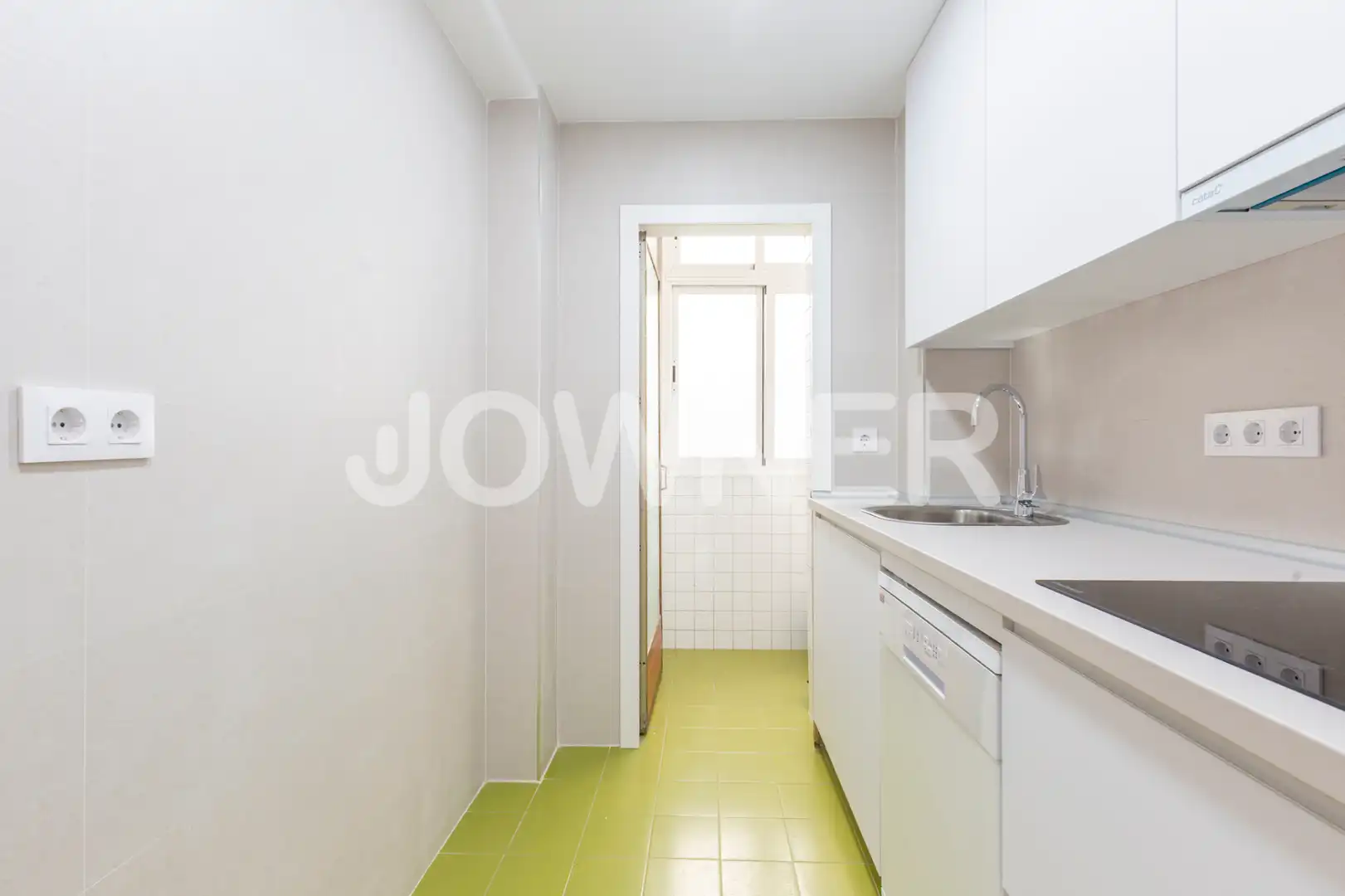 Cocina de Piso de alquiler en Madrid con Calefacción y Lavadora