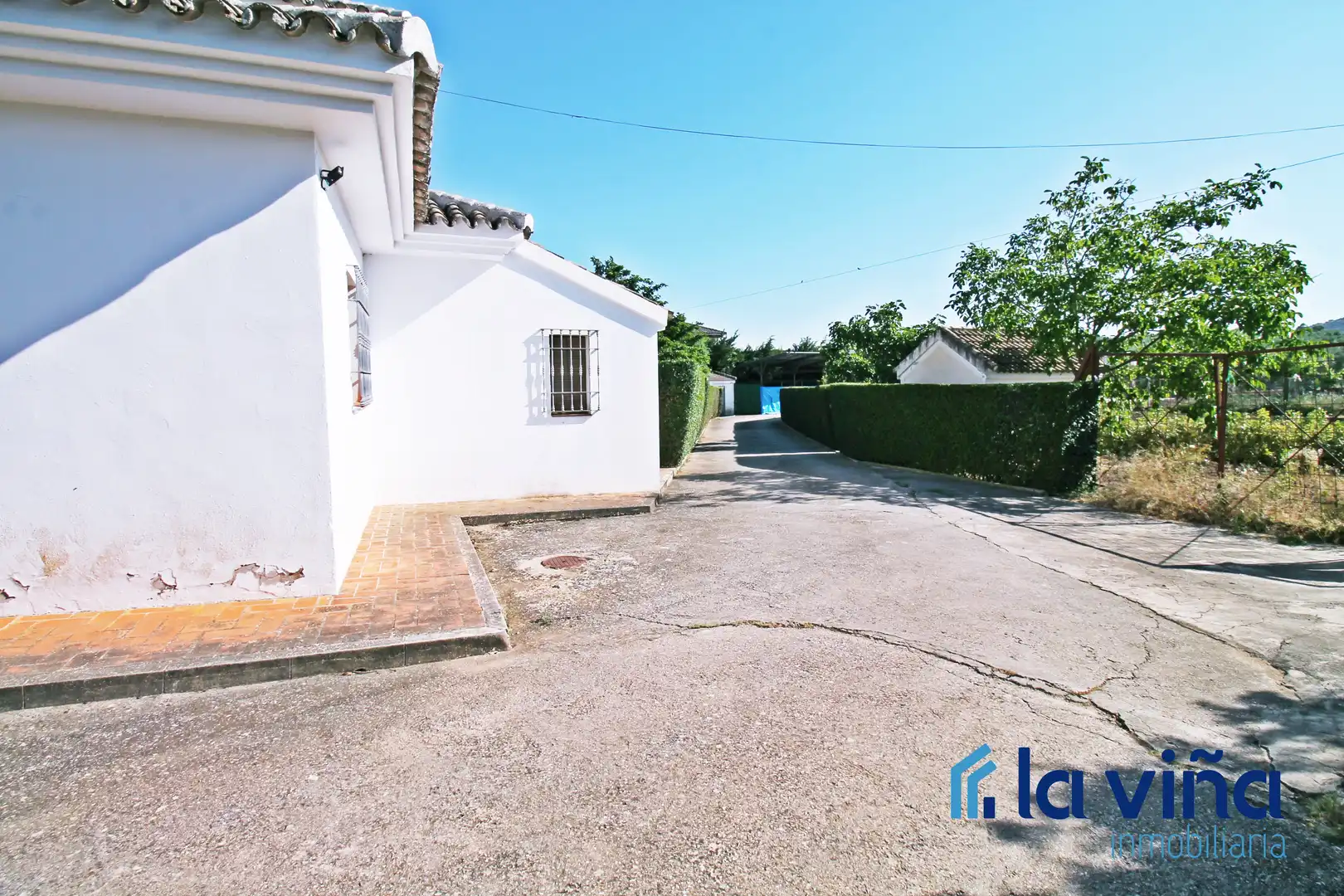 Vista exterior de Casa o chalet en venta en Villanueva de Tapia con Aire acondicionado, Jardín privado y Trastero
