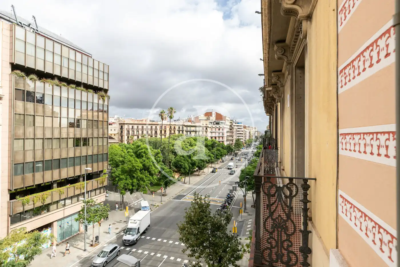 Vista exterior de Piso en venta en Barcelona con Aire acondicionado, Calefacción y Amueblado