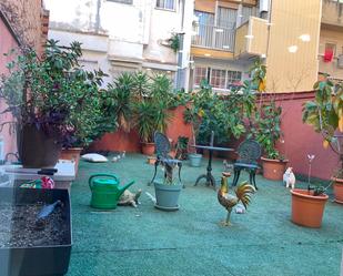 Terrassa de Casa adosada en venda en Badalona amb Aire condicionat, Calefacció i Jardí privat