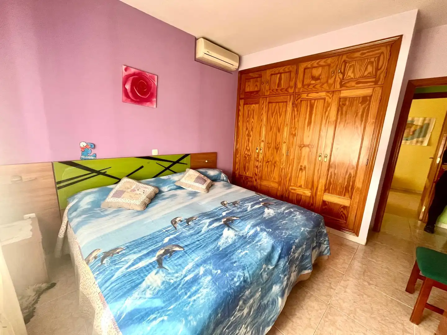 Habitación de Casa adosada en venta en Fernán Caballero con Calefacción y Terraza