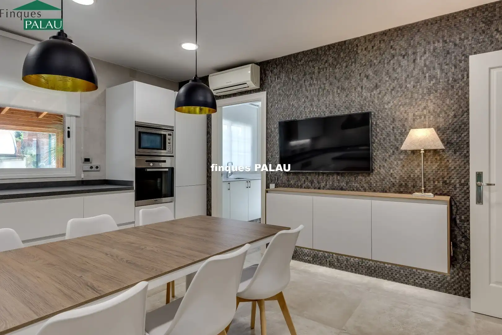 Comedor de Casa o chalet de alquiler en Sant Just Desvern con Aire acondicionado, Jardín privado y Terraza