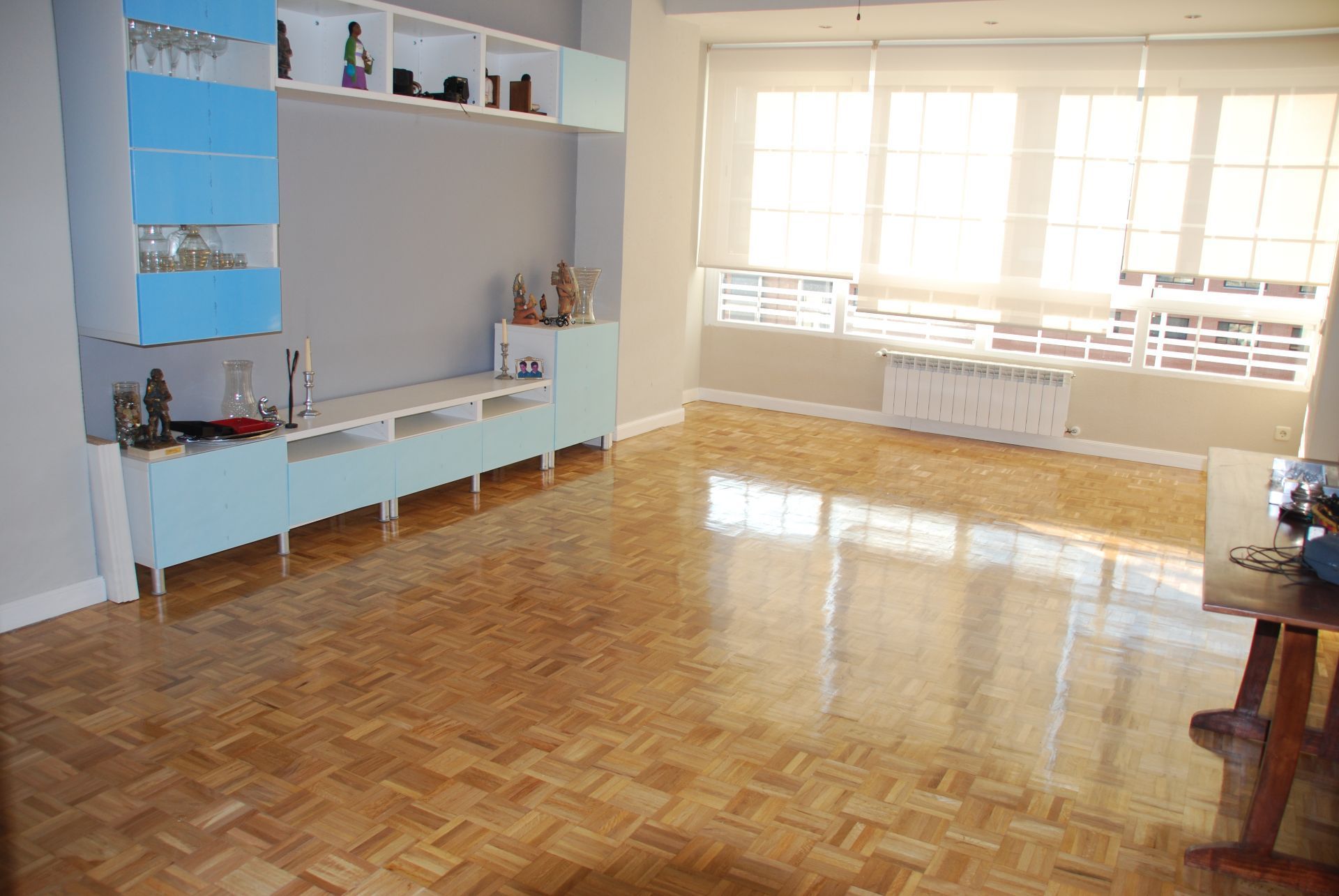 Living room of Flat for sale in  Madrid Capital  with Heating