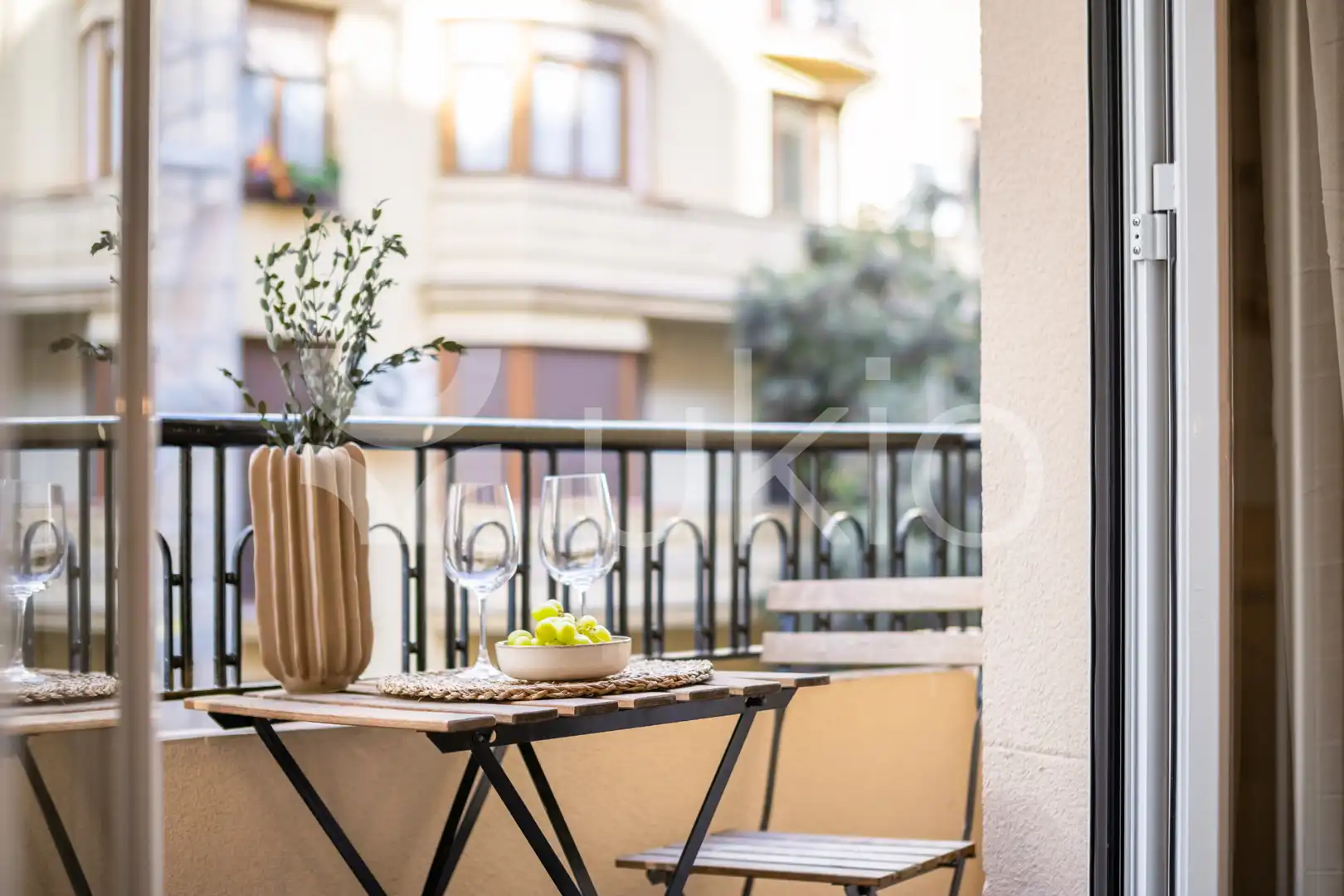 Terraza de Apartamento de alquiler en Madrid con Aire acondicionado, Calefacción y Terraza