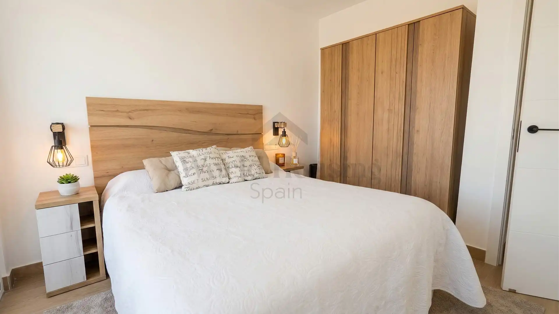 Dormitori de Apartament en venda en Santa Pola amb Aire condicionat, Calefacció i Moblat