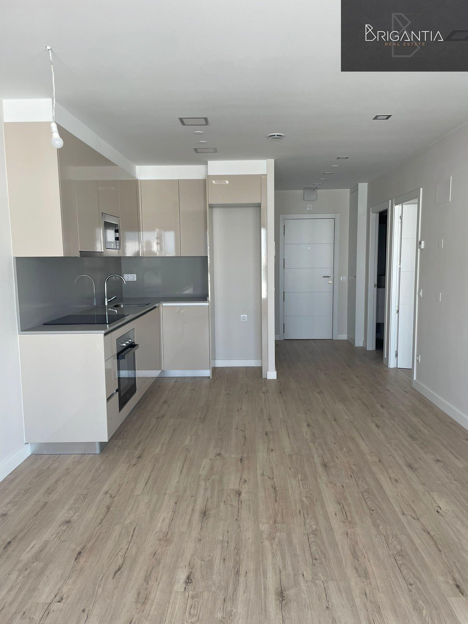 Kitchen of Flat for sale in A Coruña Capital   with Air Conditioner, Heating and Storage room