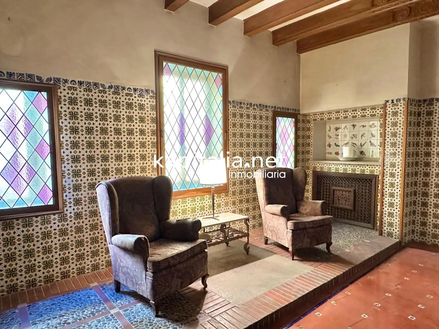 Wohnzimmer von Haus oder Chalet zur Miete in Alcoy / Alcoi mit Terrasse